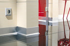 Aluminium Skirting Board 59 MM x 2500 MM Length Anodised Silver Trim Profile LP59
