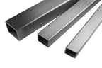 Natural Aluminium Square Tube Box Section 1 M Length