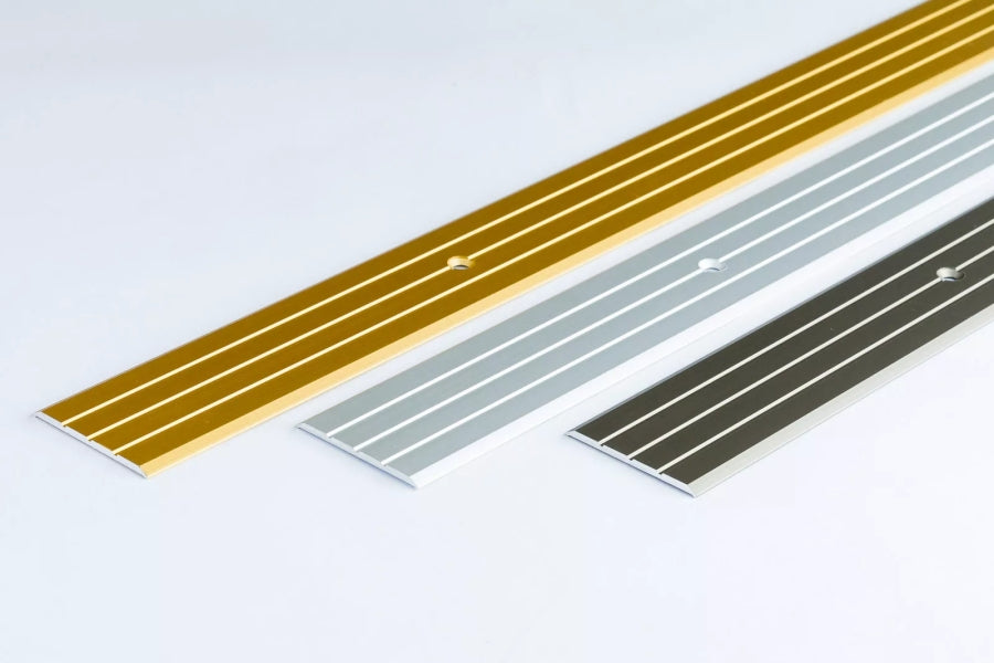 Aluminium Door Threshold Strip 40 MM x 1 M & 2 M Length Anodised Flat Transition LPPS