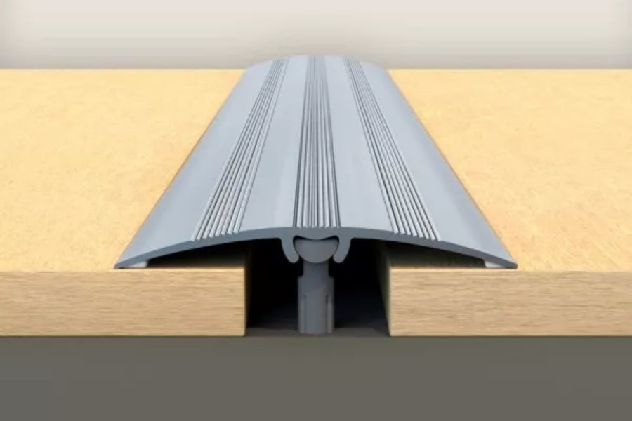 Self Adhesive Aluminium Door Threshold Strip 47 MM x 930 MM Length Anodised with Dowels Installation System LW47
