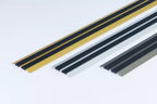 Aluminium Transition Strip with Rubber 45 MM x 1 M & 2 M Length Flat Profile-LPPSGCZ