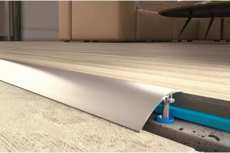 Aluminium Door Threshold Strip 30 MM 40 MM 50 MM x 930 MM Length Anodised Push-In Transition LW