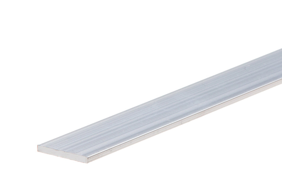 1m / 39.37" Length – Natural Aluminium Flat Bar Plate