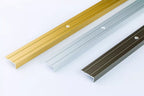 Aluminium Stair Nosing 25 MM x 10 MM x 1 M Length Anodised Grooved Anti-Slip- LSW10