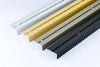 Aluminium Stair Nosing 40 MM x 20 MM x 1 M & 2 M Length Anodised Grooved Anti-Slip - LSSR