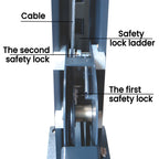 AMGO 409-DP 9,000 lbs Double Parking 4 Post Lift