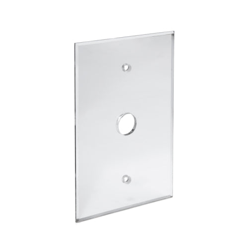 FHC Clear Small Telephone 5/8" Hole Acrylic Mirror Plate - AMP113