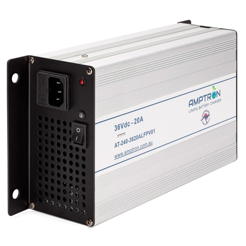 Portable Power Station | Eco Flow | AC-DC 36V 20A Lithium LiFePO4 Battery Charger