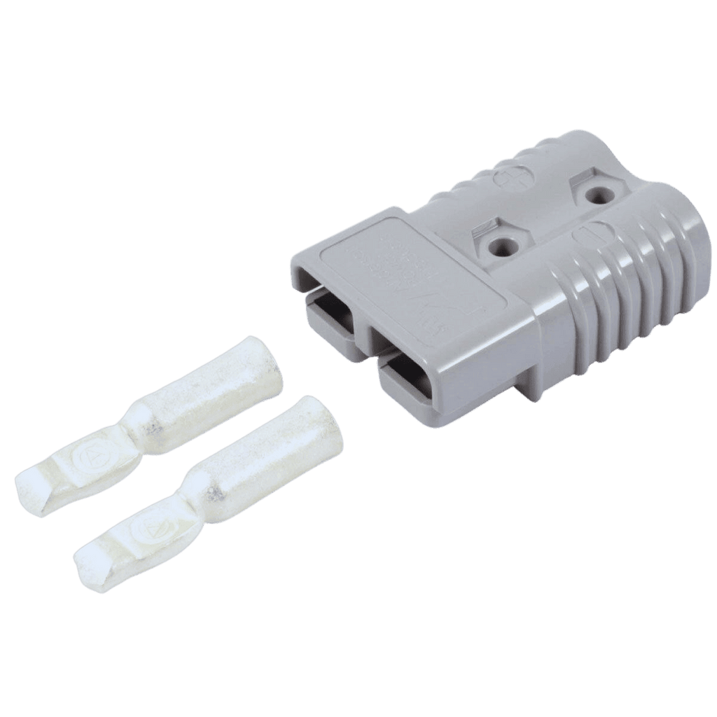 Genuine 350A Grey Anderson Plug Connector with 00AWG Contacts
