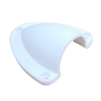 Exotronic Medium White Clamshell Cable Entry Cover