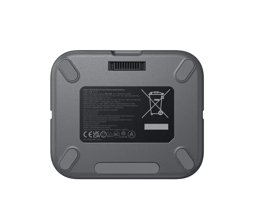 Anker SOLIX EverFrost 2 58L Electric Cooler (61QT) With 288Wh Battery
