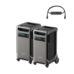 Anker SOLIX F3800 3840Wh Portable Power Station x 2 + Double Power Hub
