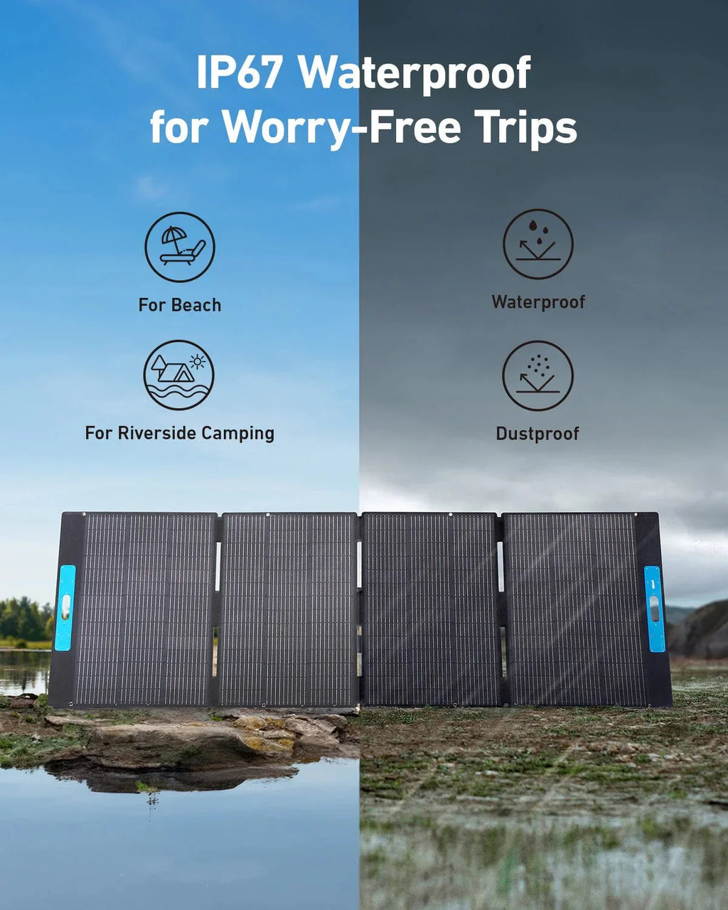 Anker SOLIX F3800 + Expansion Battery + 400W Portable Solar Panel