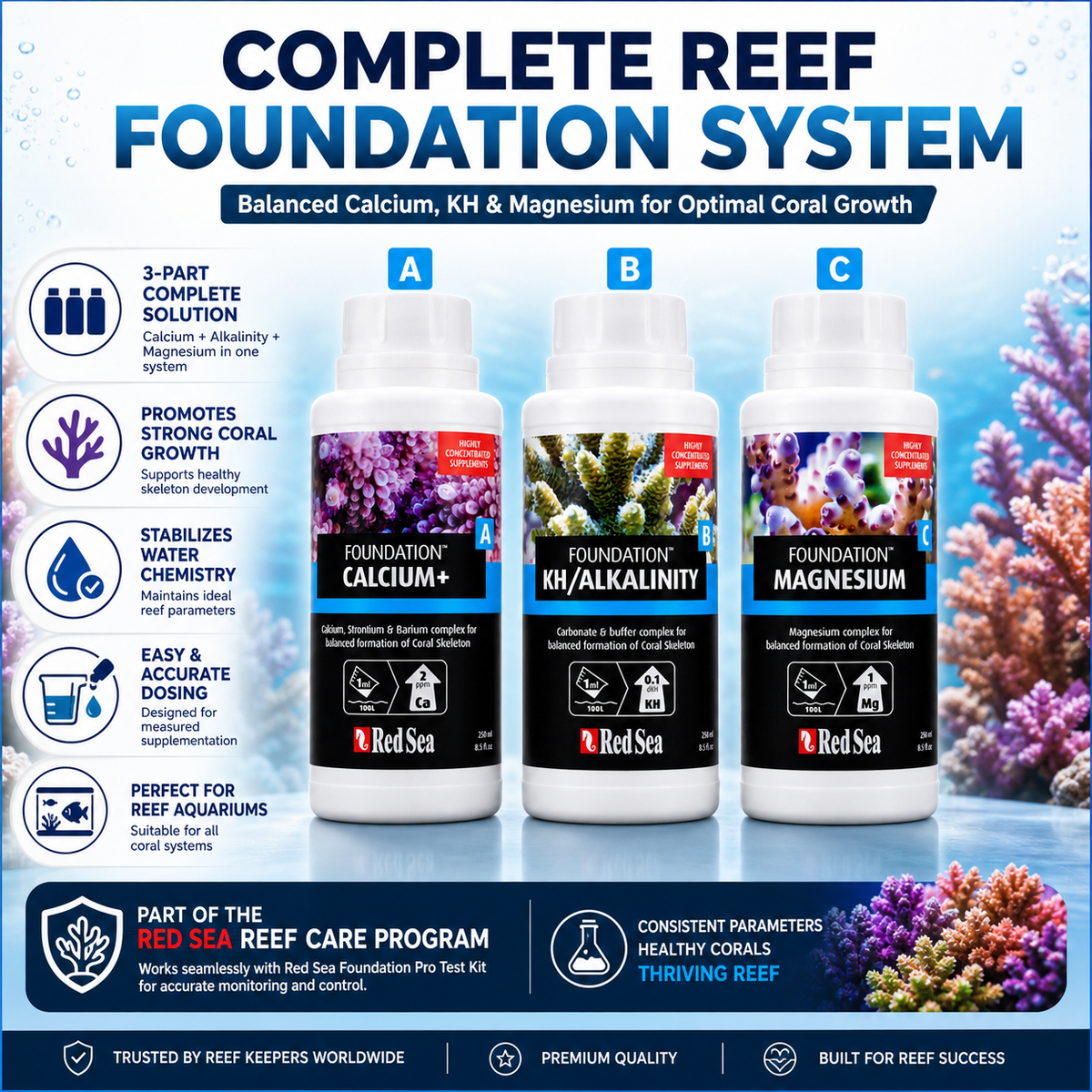 Red Sea Foundation Supplements - Complete Pack | R22006