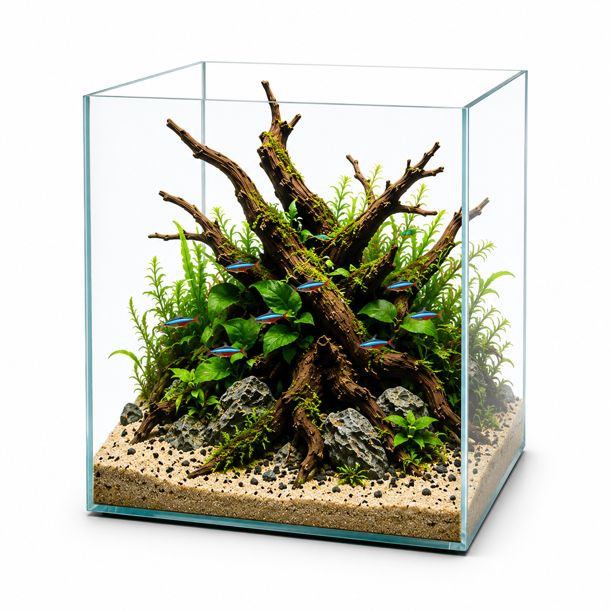 Aqua One OptiScape Clear Glass Aquarium Tank