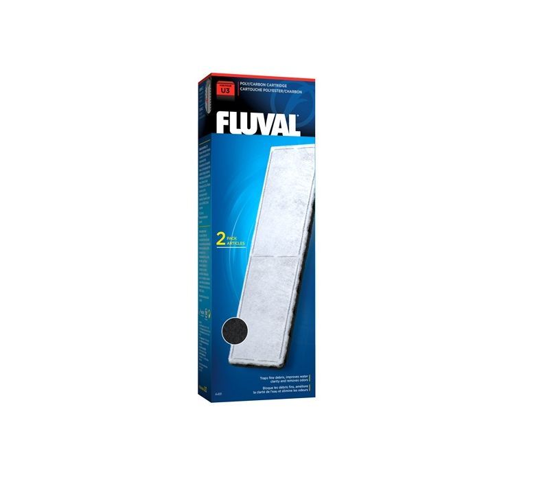 Fluval U3 Clearmax Filter Cartridges - 2 Pack