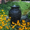 Aquascape Stacked Slate Urn Fountain Kit - 33.5" H (85 Cm)
