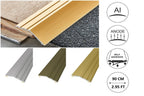 Aluminium Ramp Door Threshold Strip 900 MM Length Self-Adhesive Anodised Door Floor Bar Edge Trim IP11/S