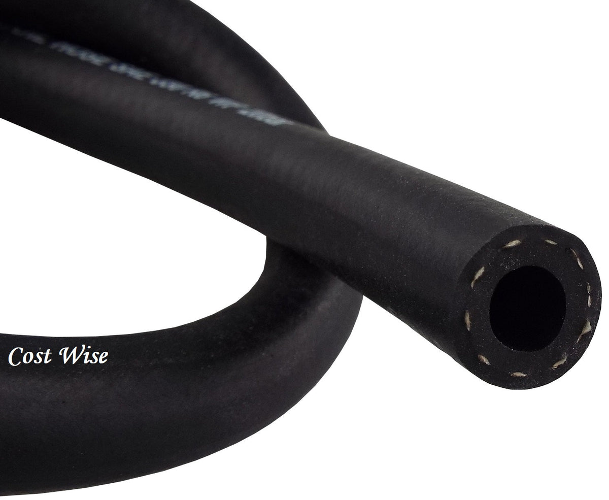 Rubber 5mm Braided Fuel, Oil Hose SAE J30 R6