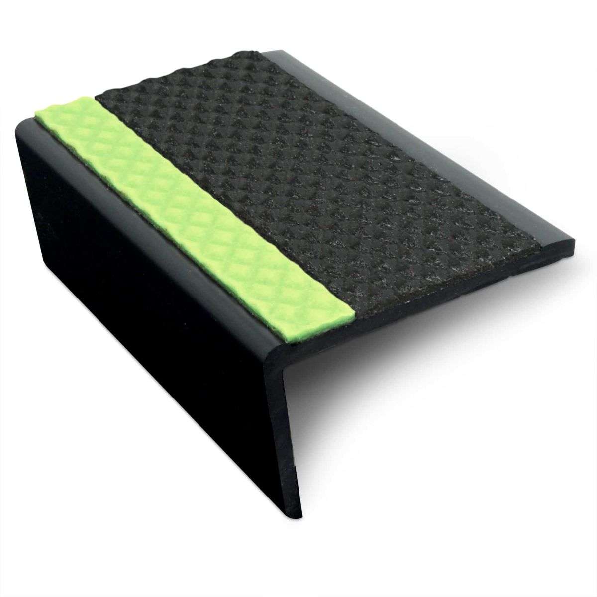 ASP - 62.5 x 35mm Tredsafe Non Slip Aluminator® Slimline PVC Stair Nosing