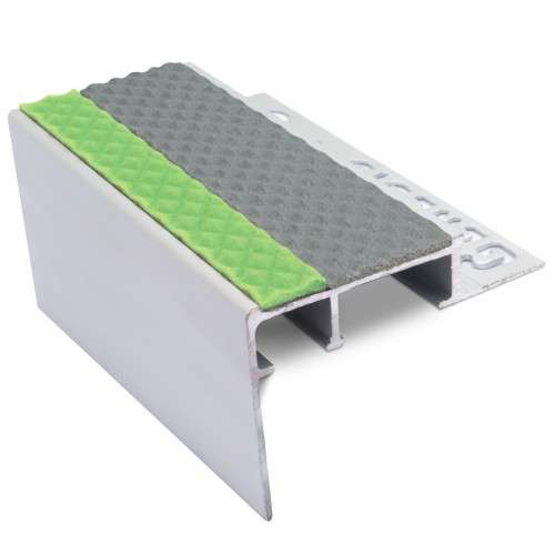 ATC - Heavy Duty - 10mm and 12.5mm Tredsafe Non Slip Slimline Stair Nosing