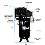 Atlas Air Force AF9 80-Gallon Air Compressor