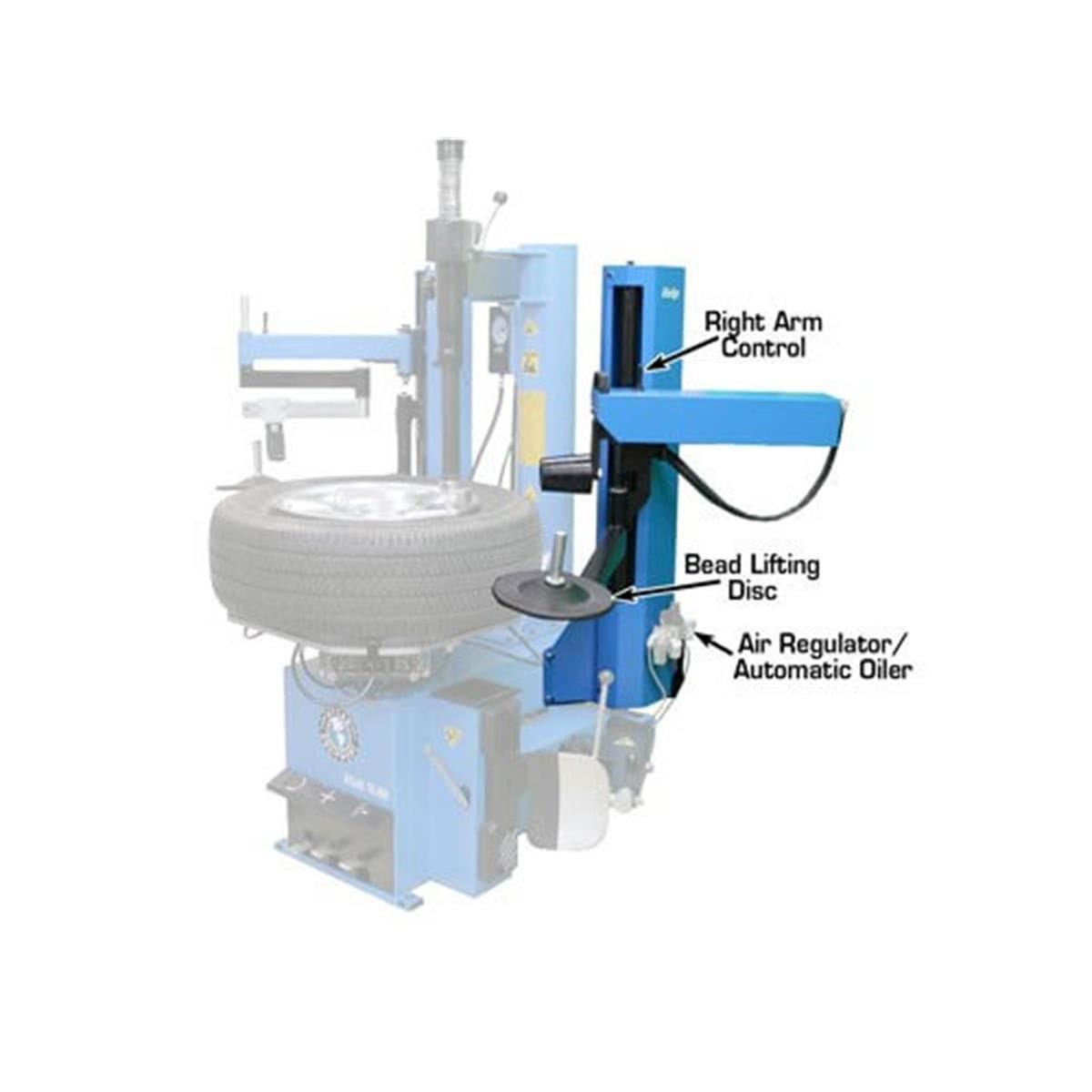 Atlas ATEATTC-RHA 700 Series Right-Hand Assist Arm for Tilt-Back Tire Changers