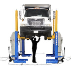 Atlas Maxima ML-4034BC ALI Certified Battery-Powered Mobile Column Lift, 4-Column 74,000 lb. Capacity