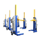 Atlas ML-6051BC Battery-Powered Mobile Column Lift System — 6-Pack, 111,000 lb Total Capacity, ALI Certified