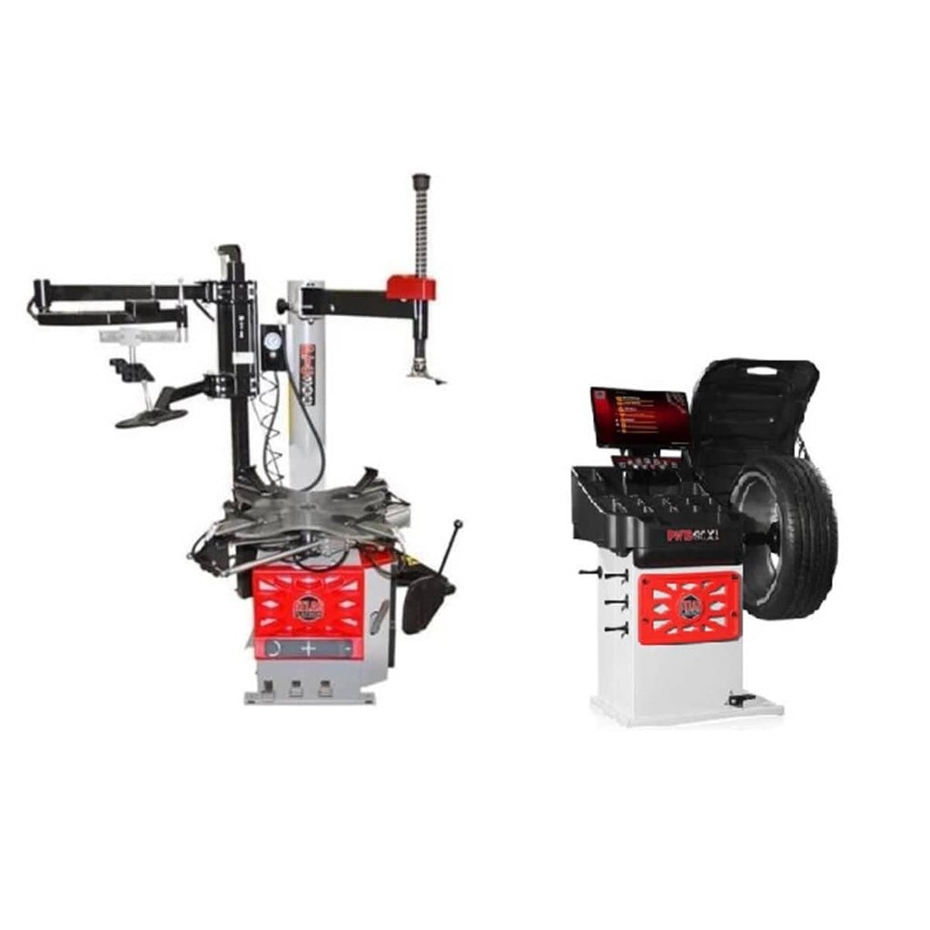 Atlas Platinum PTC300 Tire Changer & PWB90XL Wheel Balancer Combo Package