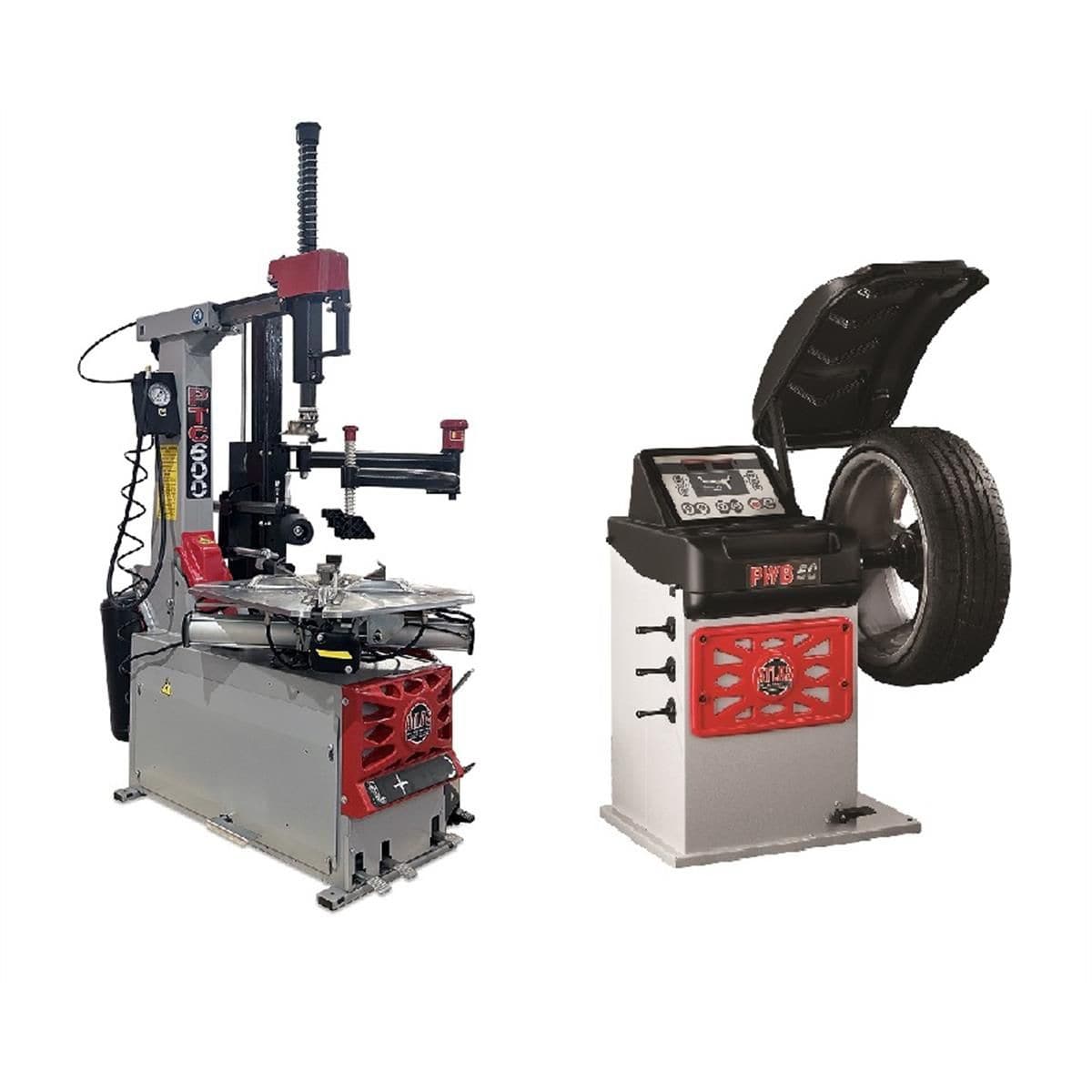 Atlas Platinum PTC600 + PWB50 Tire Changer & Wheel Balancer Combo Package