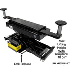 Atlas RJ45A 4,500 lb Air/Hydraulic Rolling Bridge Jack