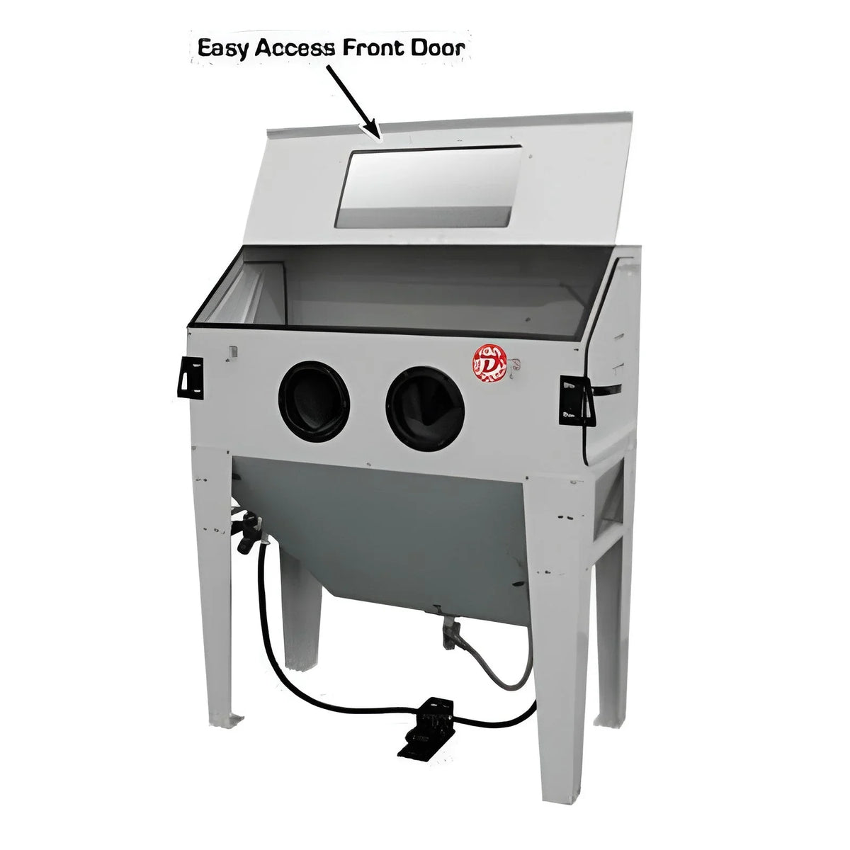 Atlas SBC420 Standard Sandblast Cabinet with Attached Vacuum