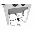 Atlas SBC420 Standard Sandblast Cabinet with Attached Vacuum
