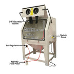 Atlas SBC990 Large Sandblast Cabinet with Attached Vacuum