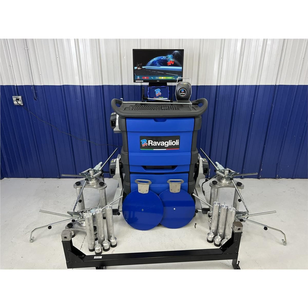 Atlas TD8060NA Heavy-Duty Truck Alignment System with Ravaglioli Express Cabinet