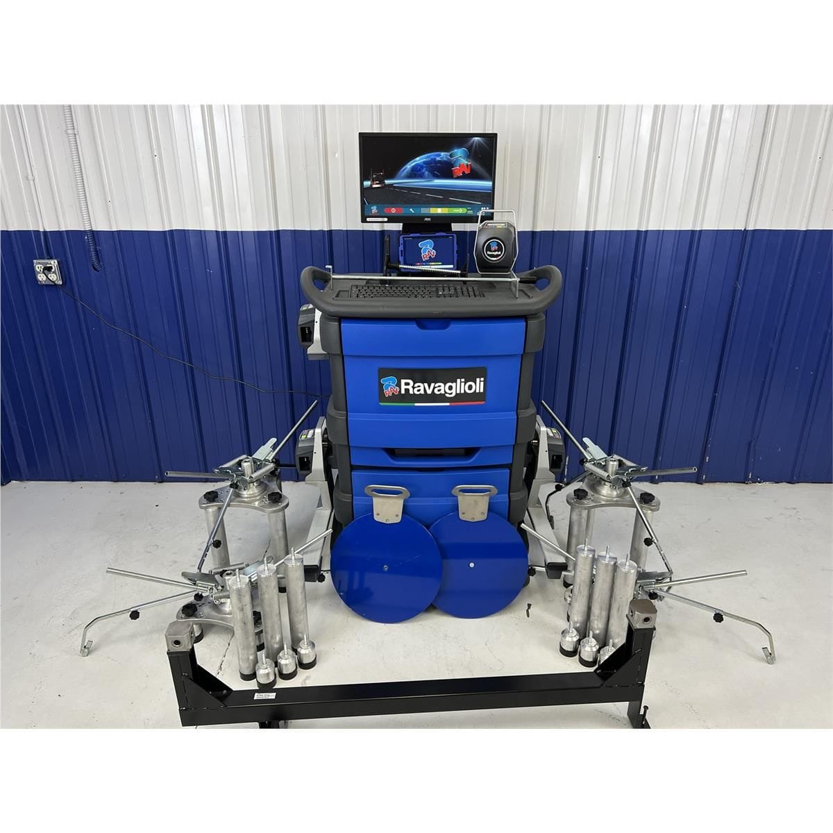 Atlas TD8060NA Heavy-Duty Truck Alignment System with Ravaglioli Express Cabinet