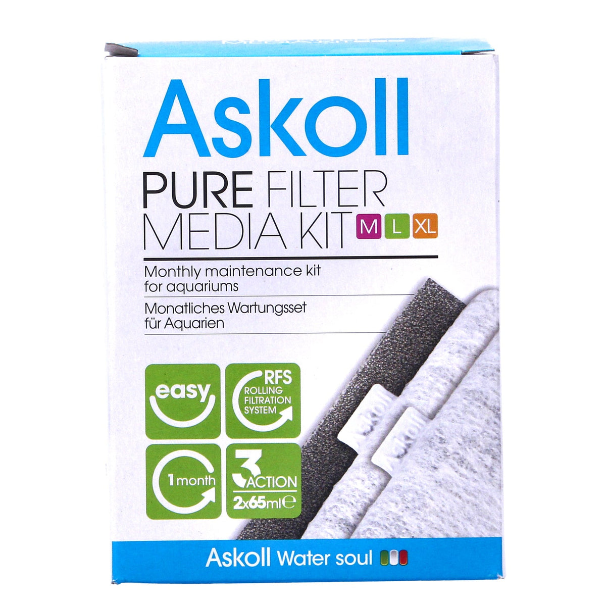 Askoll Pure Filter Media Kit M/L/XL