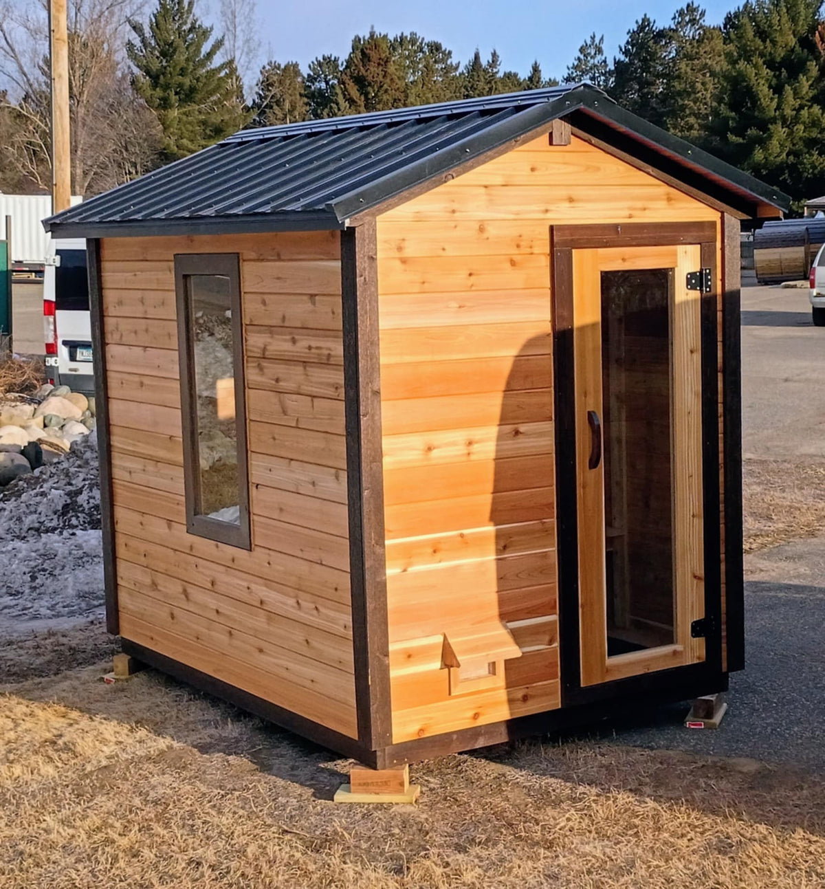 The Nordheim (Odin) 6x10 Square Sauna