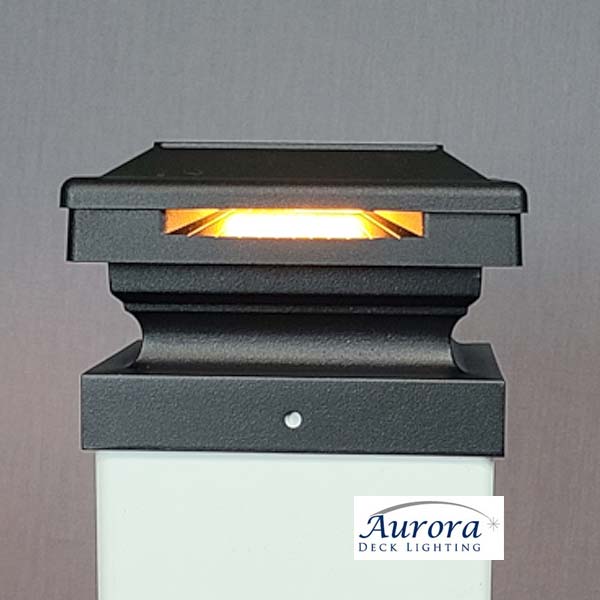 Aurora Case Halo LED Post Cap Light