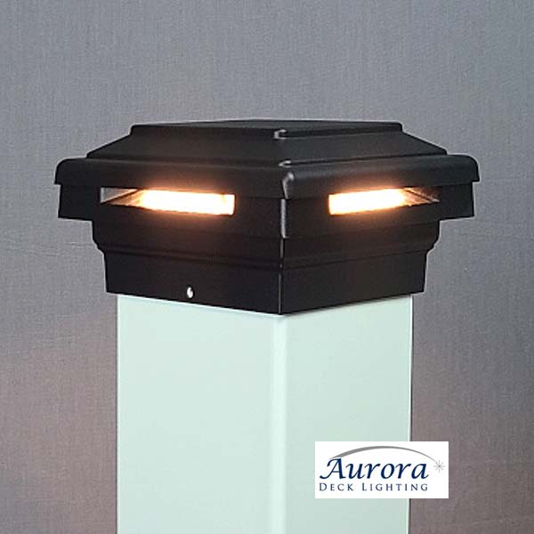 Aurora Case Halo LED Post Cap Light