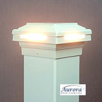 Aurora Case Halo LED Post Cap Light