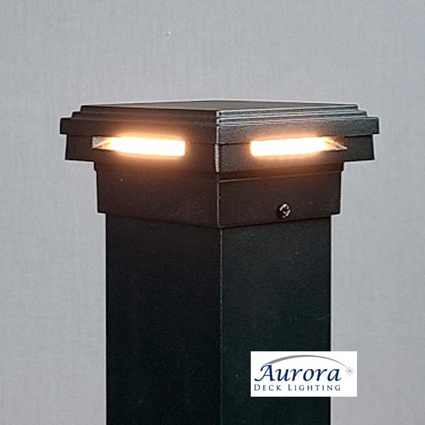 Aurora Mini Case Halo LED Post Cap Light