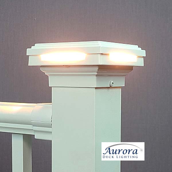 Aurora Mini Case Halo LED Post Cap Light