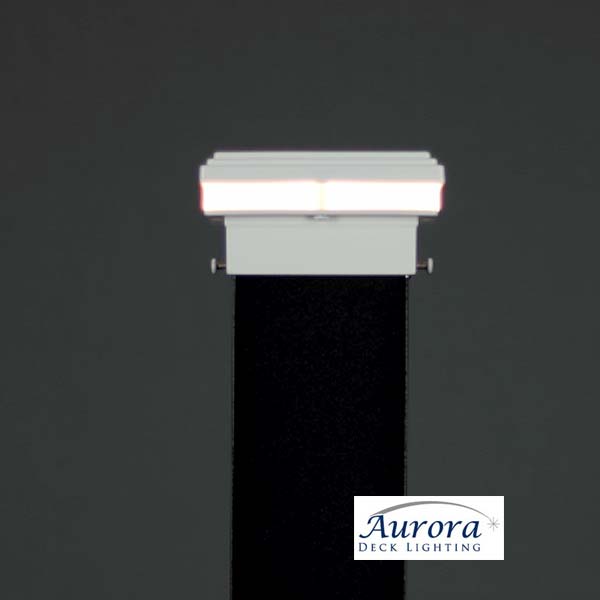 Aurora Mini Saturn LED Post Cap Light