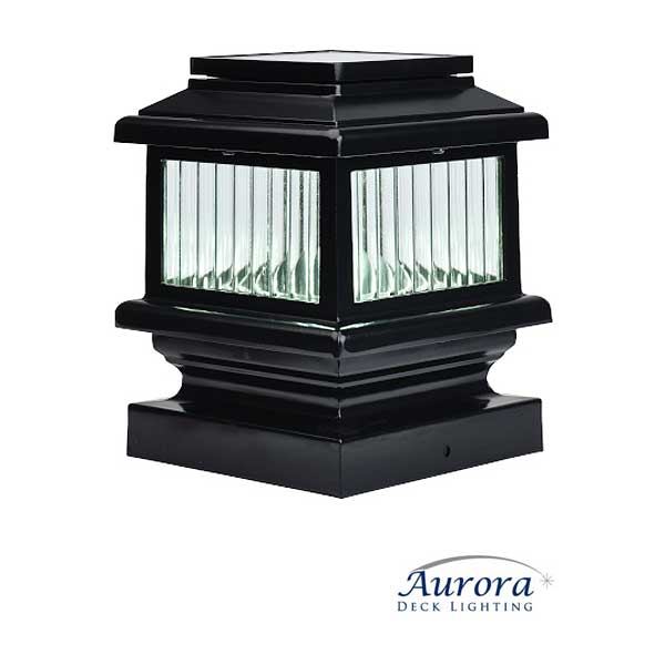 Aurora Polaris Solar Post Cap Light