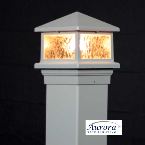 Aurora Sirius LED Post Cap Light