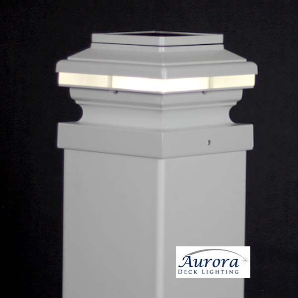 Aurora Zena Solar Post Cap Light