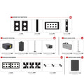 Autel ADASCAL1 MaxiSYS ADAS Expansion Package — AVM, RCW, ACC, BSM, FCW & Night Vision Calibration Add-On (Standard Frame & Tablet Not Included)
