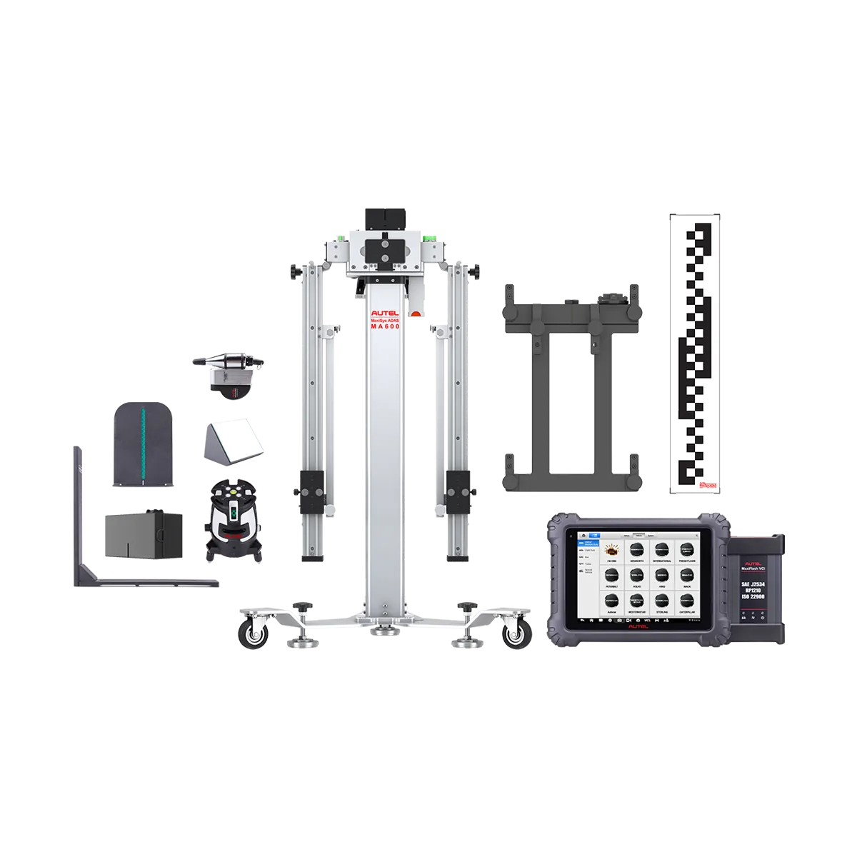 Autel CVCOREGLS CV ADAS Core Glass Calibration Package — MA600 Mobile Frame + MS909CV Tablet